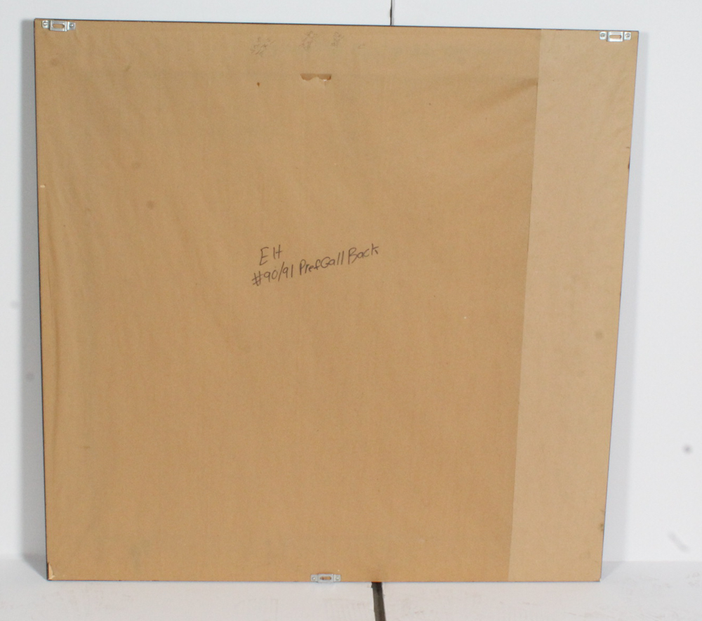 Checo Diego Signed Original Abstract Oil on Paper