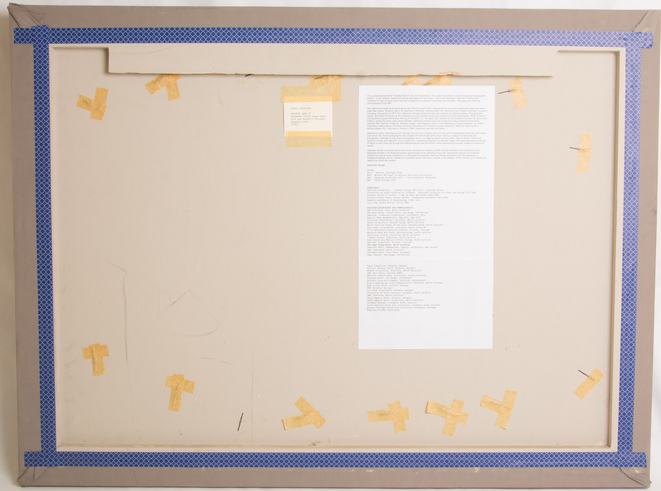 Nancy Albertson Mixed Media Sculpture "Actuate Daze II"