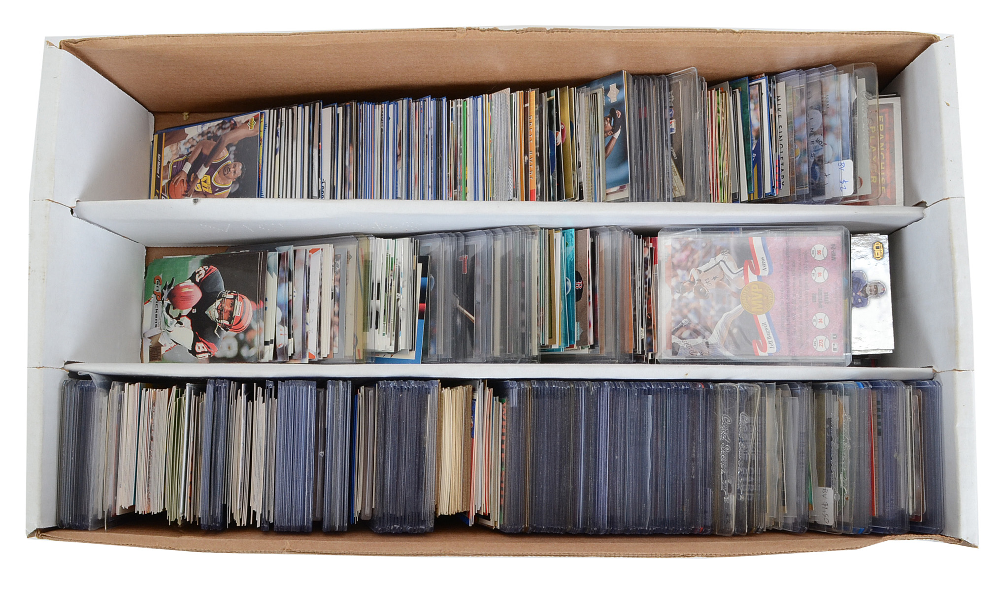 Baseball, Football, and Basketball Card Collection