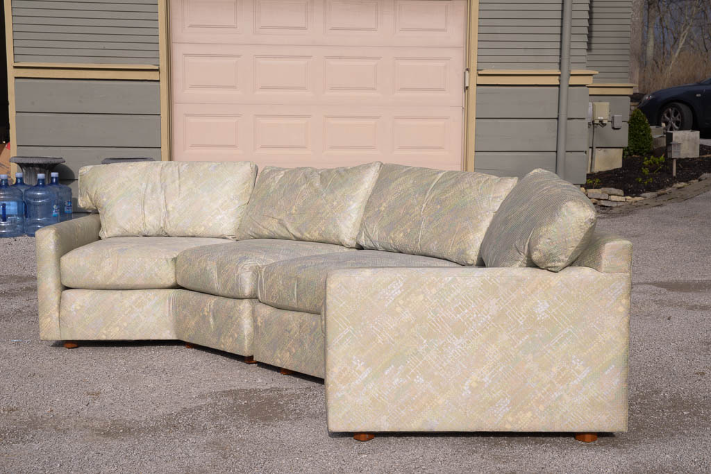 Mid-Century Modern Sectional Sofa by Henredon