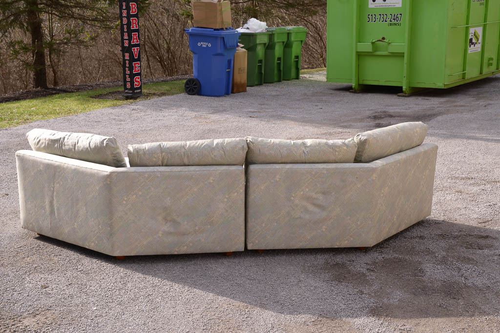 Mid-Century Modern Sectional Sofa by Henredon