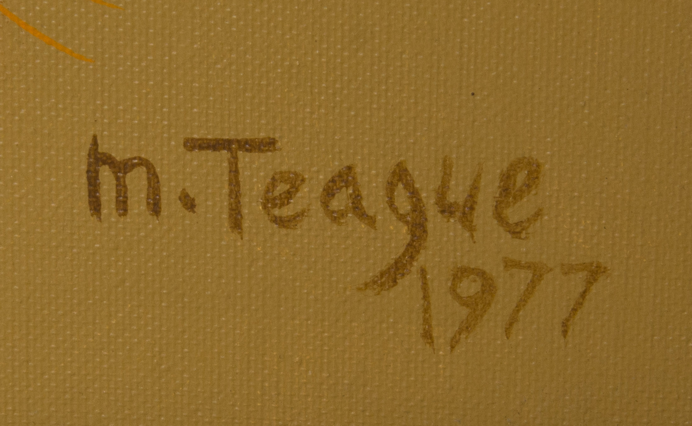 Marj Teague Original Oil on Canvas