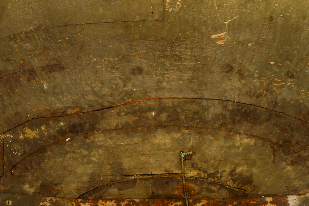 Antique French Provincial Swan Carved Cradle