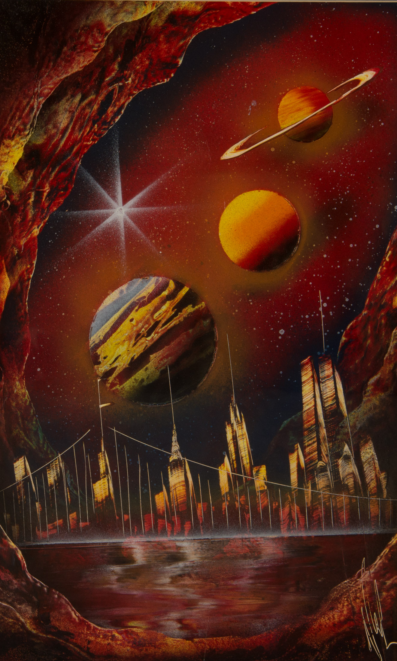 "Magazine Cover" Original NYC Street Art