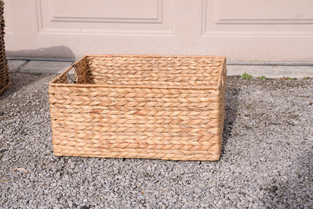 Woven Wicker and Straw Home Decor