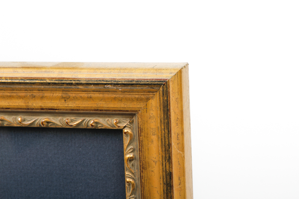 Samuel Mirsky Framed Watercolor