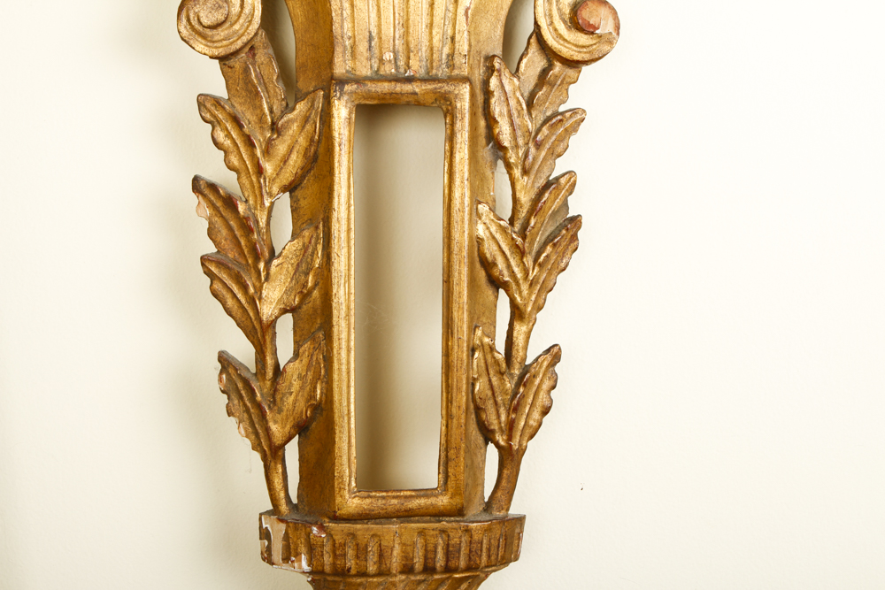 Vintage Giltwood Wall Clock