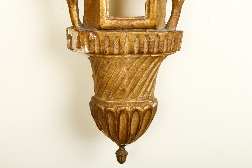 Vintage Giltwood Wall Clock