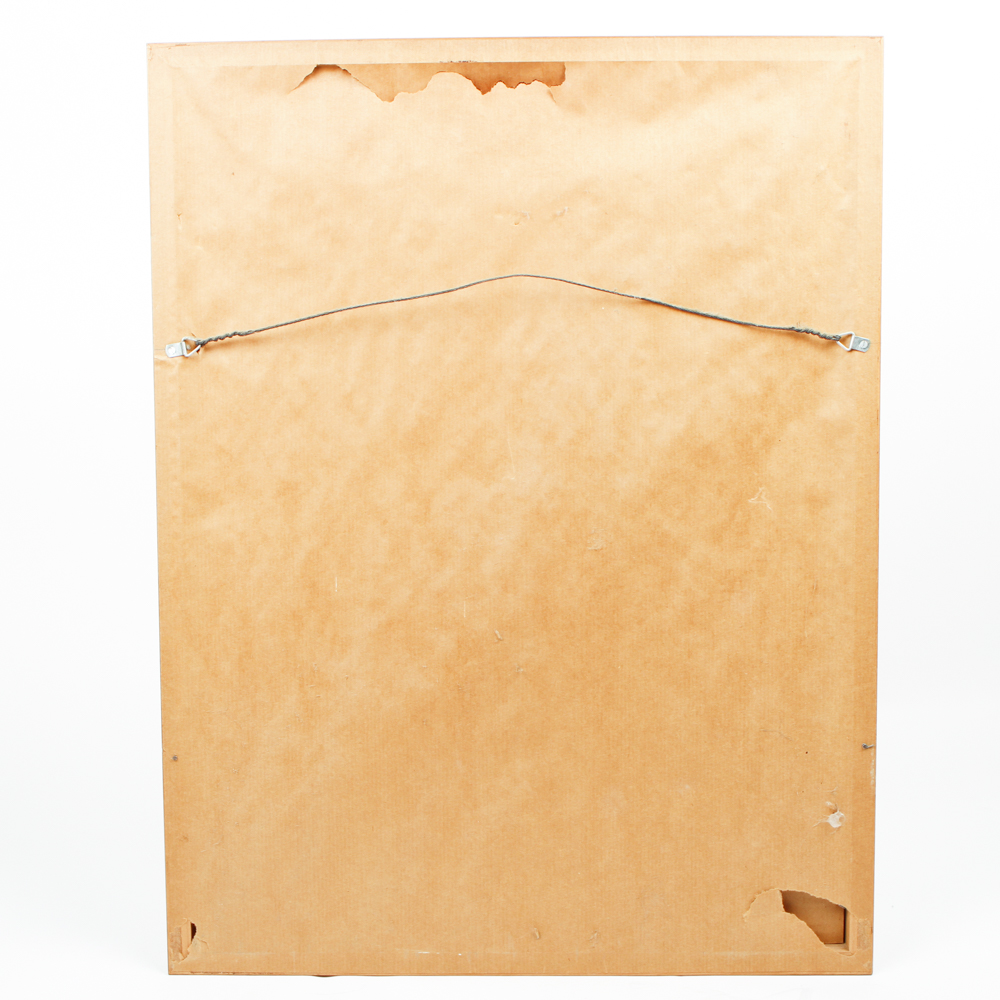 E. Vitali Framed Watercolor