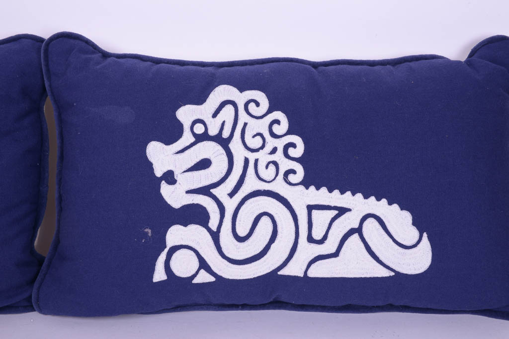 Pottery Barn Wall Clock, Mirrors and Decorative Throw Pillows