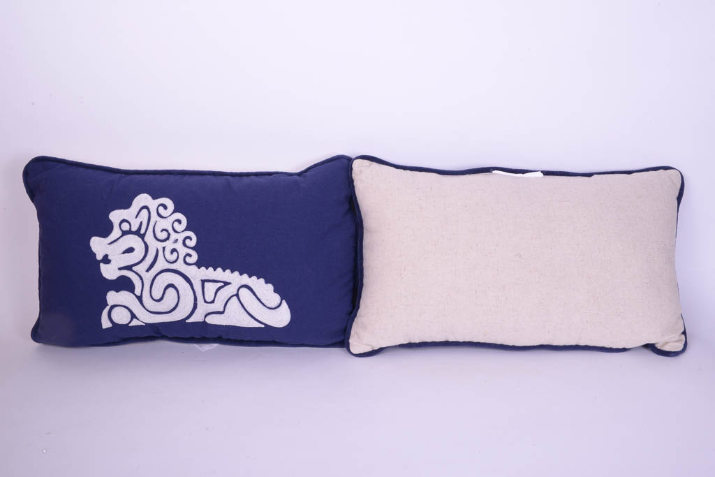 Pottery Barn Wall Clock, Mirrors and Decorative Throw Pillows