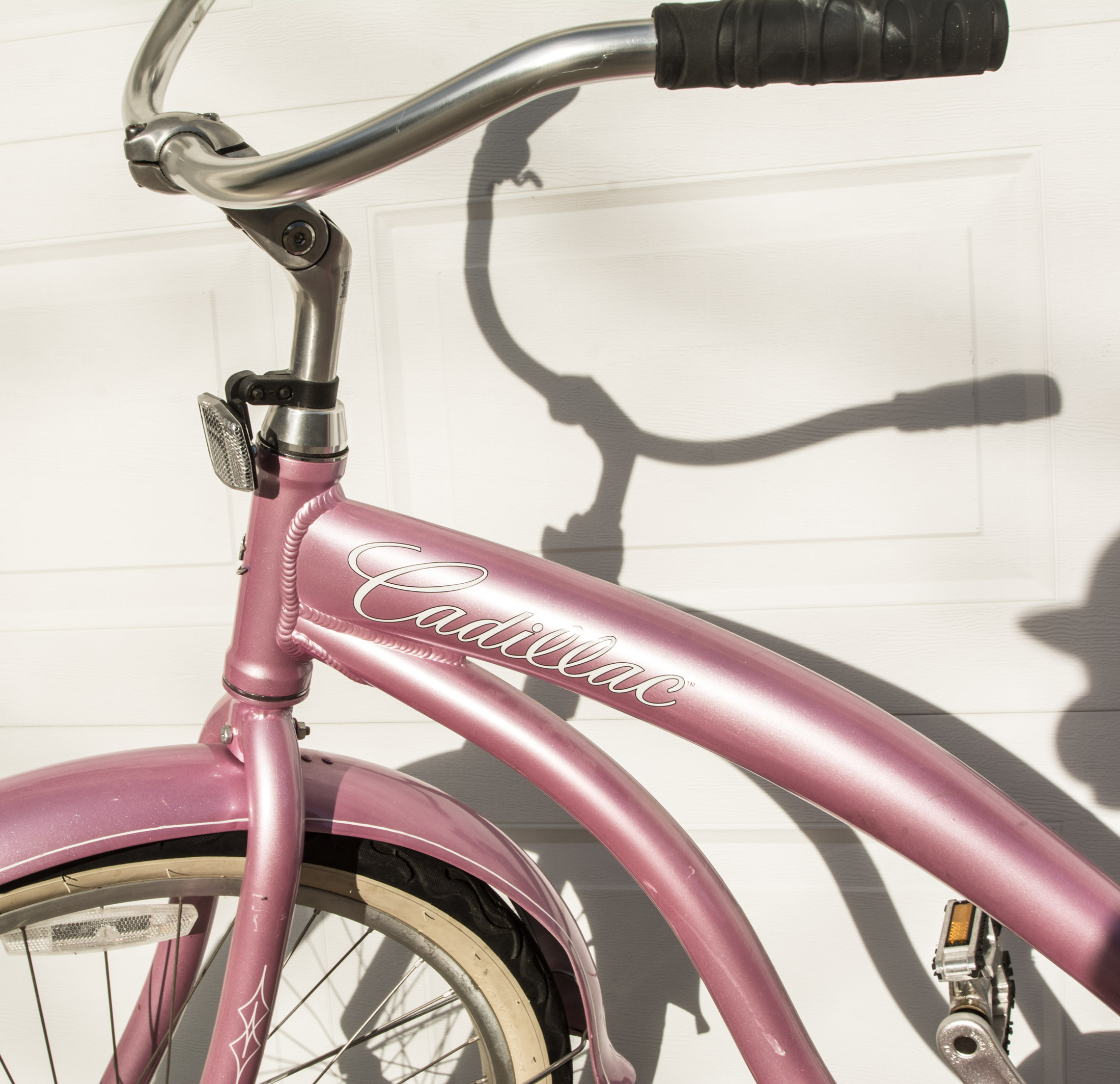 Pink Cadillac ElDorado Bicycle
