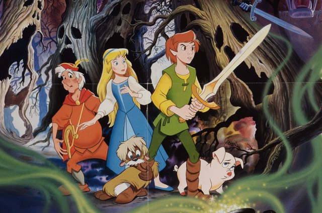 Four Theatrical Release Posters for Animated Children's Classics