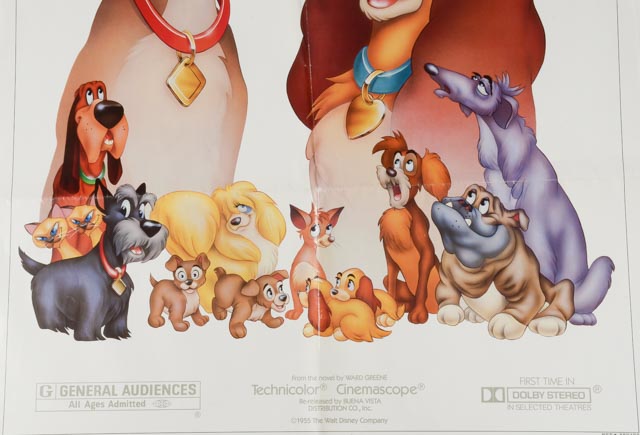 Four Theatrical Release Posters for Animated Children's Classics