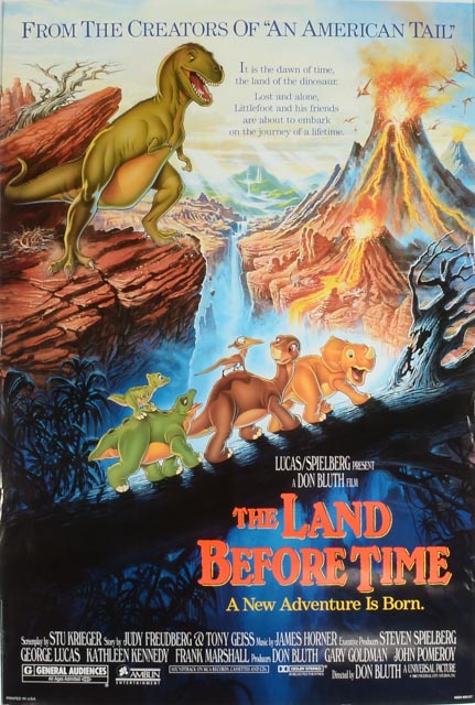 Four Theatrical Release Posters for Animated Children's Classics