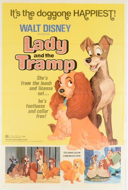 Four Theatrical Release Posters for Animated Children's Classics