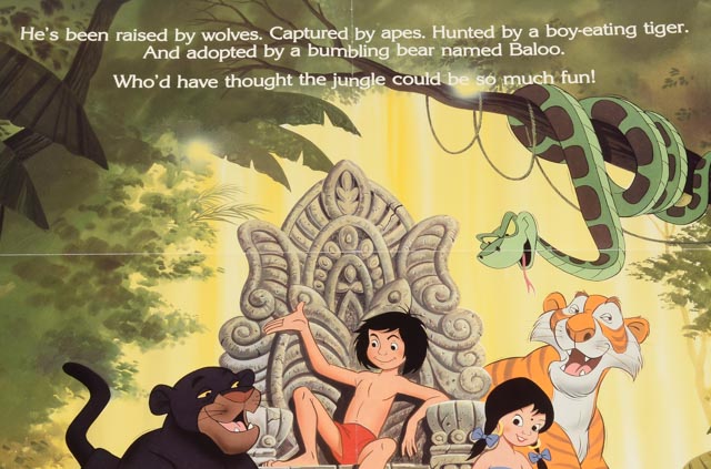 Four Theatrical Release Posters for Animated Children's Classics