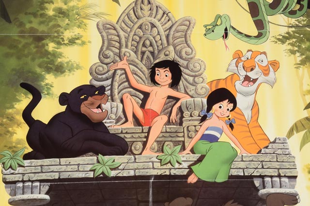 Four Theatrical Release Posters for Animated Children's Classics