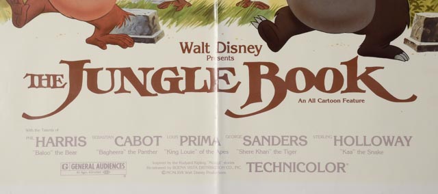 Four Theatrical Release Posters for Animated Children's Classics