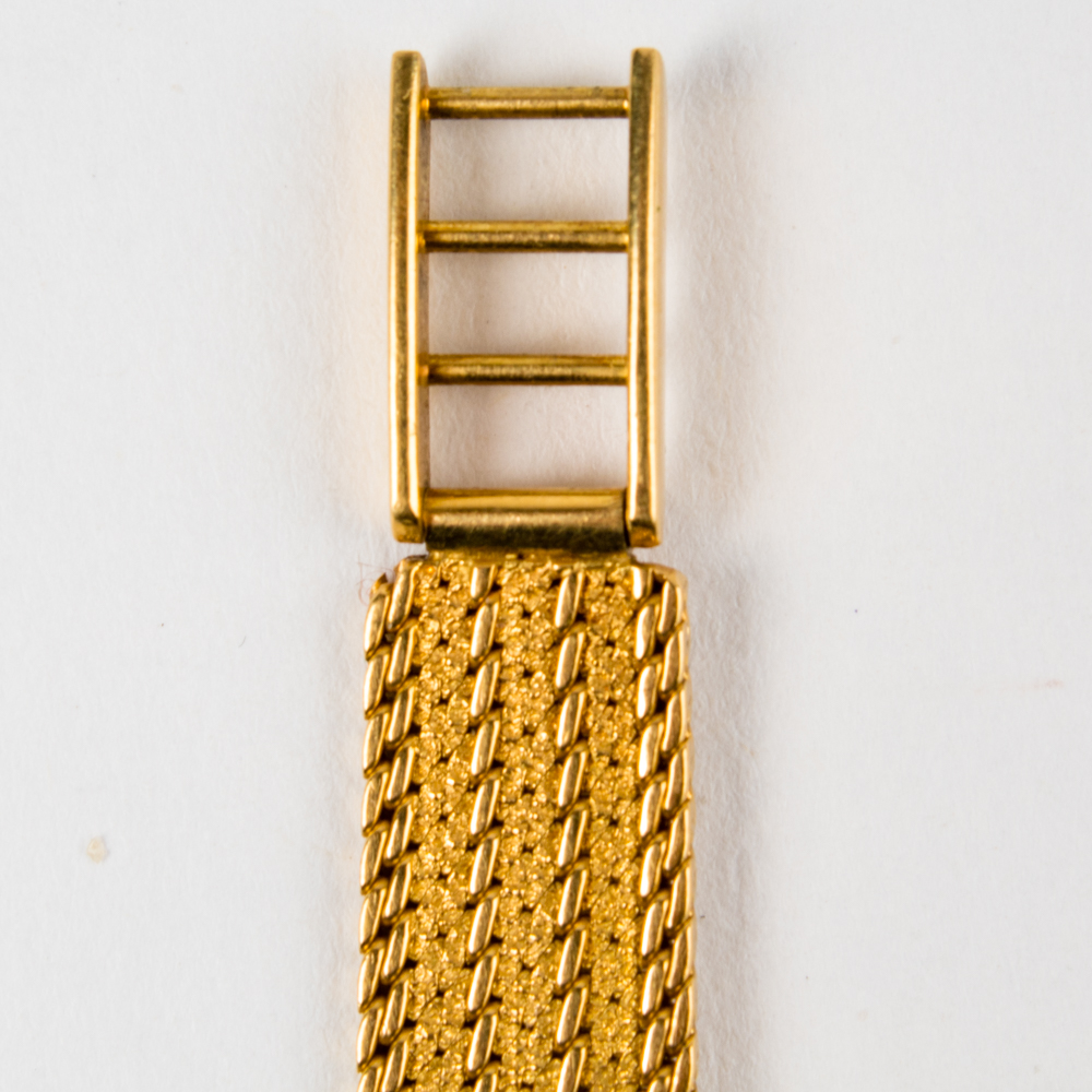 Vintage Rolex 18K White and Yellow Gold Diamond Women's Watch