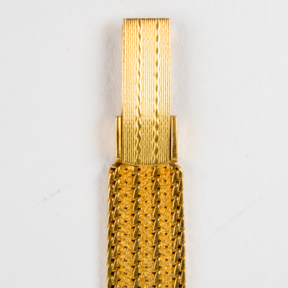 Vintage Rolex 18K White and Yellow Gold Diamond Women's Watch