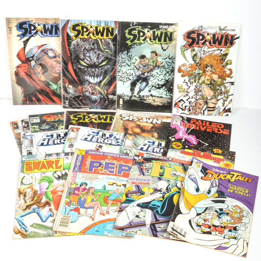 Comic Books Featuring "Spawn"