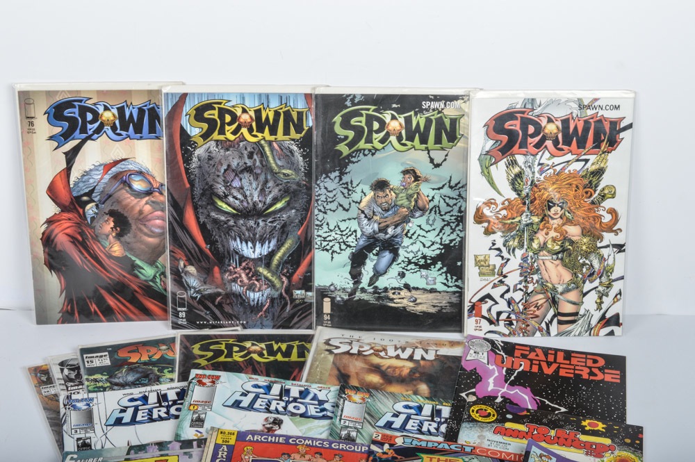 Comic Books Featuring "Spawn"