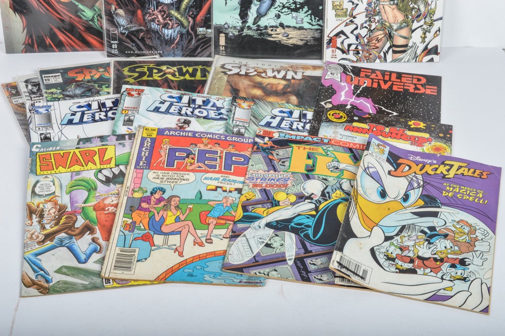 Comic Books Featuring "Spawn"