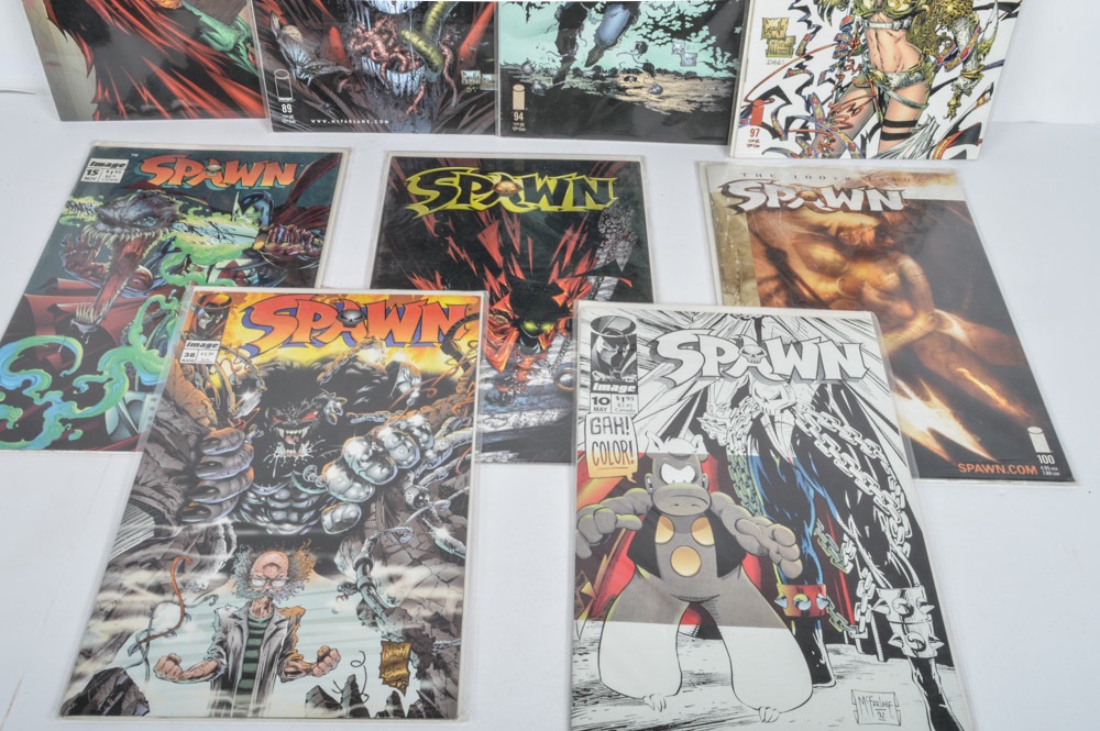 Comic Books Featuring "Spawn"