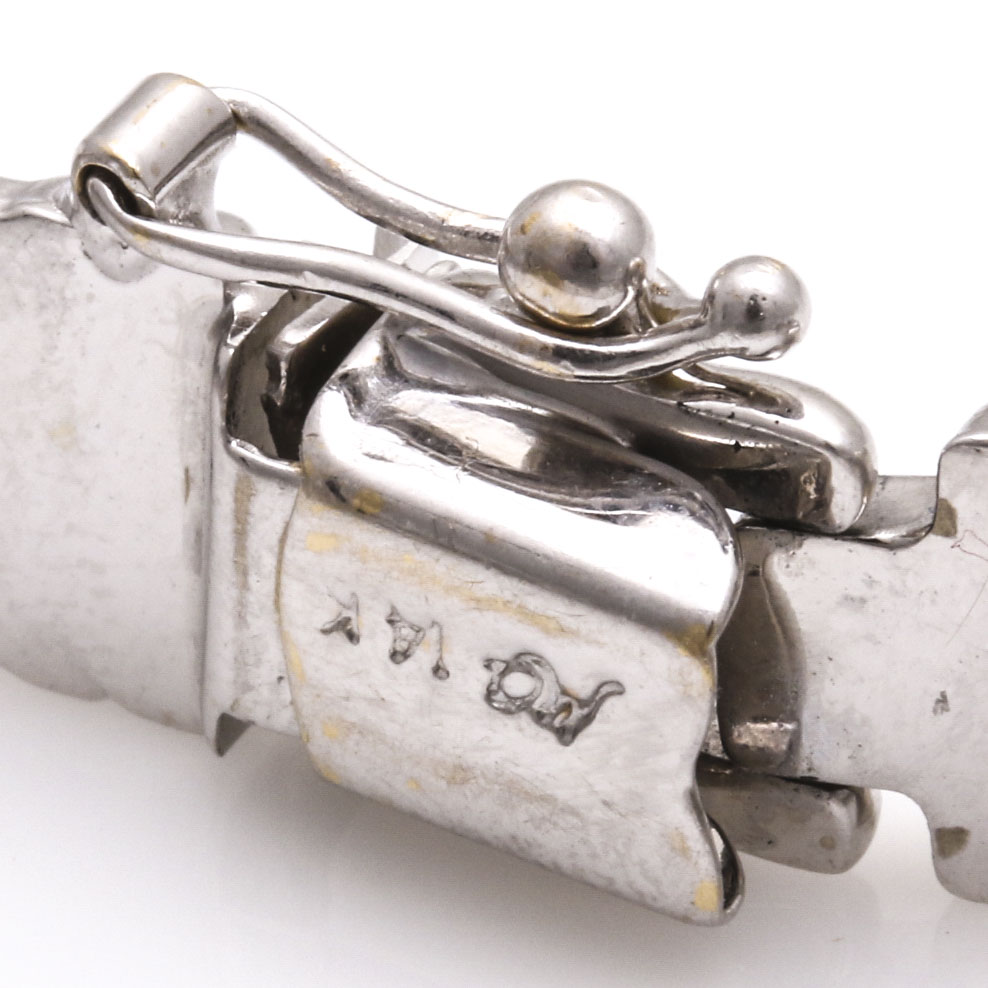 14K White Gold Women's Watch