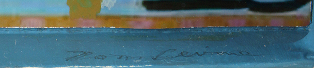 Tom Levine Mixed Media Collage