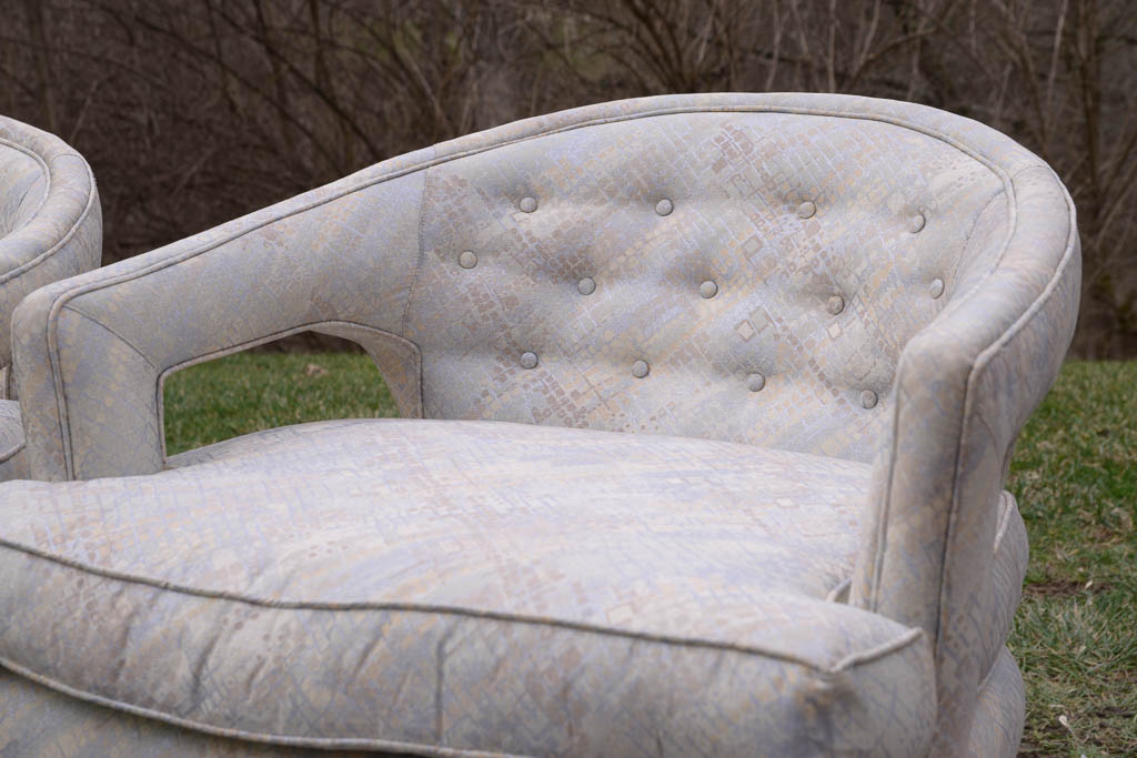 Pair of Henredon Vintage Club Chairs