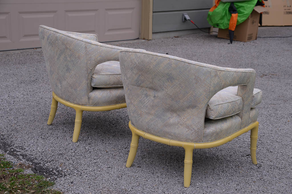 Pair of Henredon Vintage Club Chairs