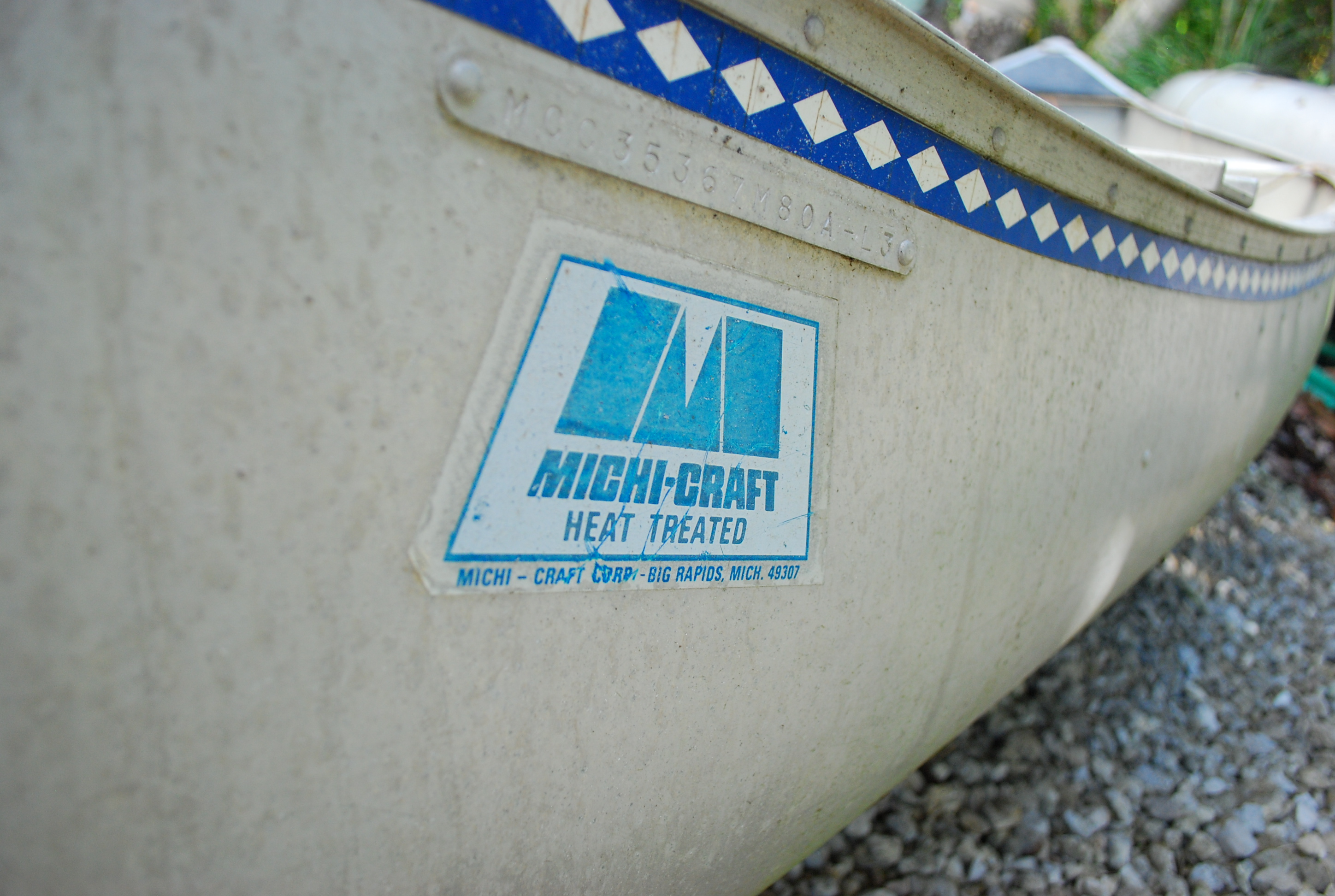 Michi-Craft Metal Canoe