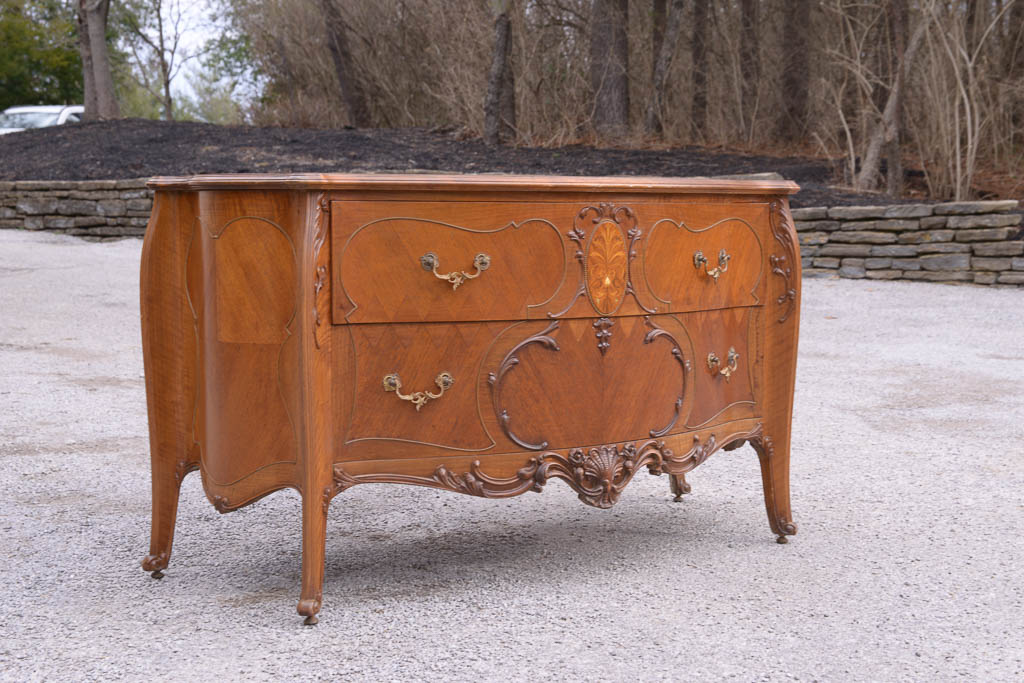Antique Louis XV Style Chest of Drawers