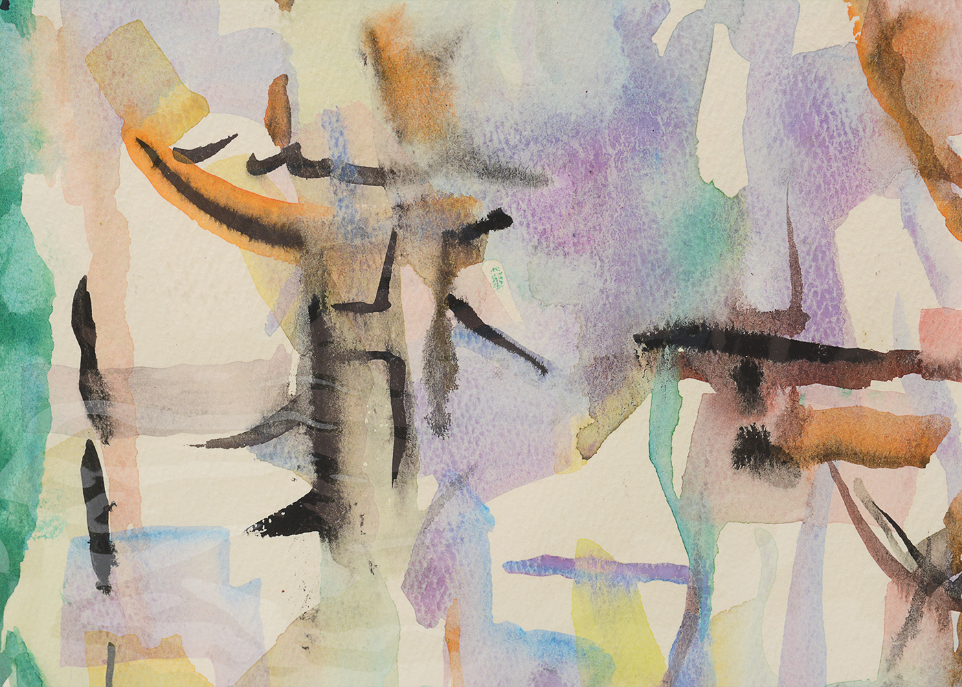 Mary Ascher Original Watercolor Painting