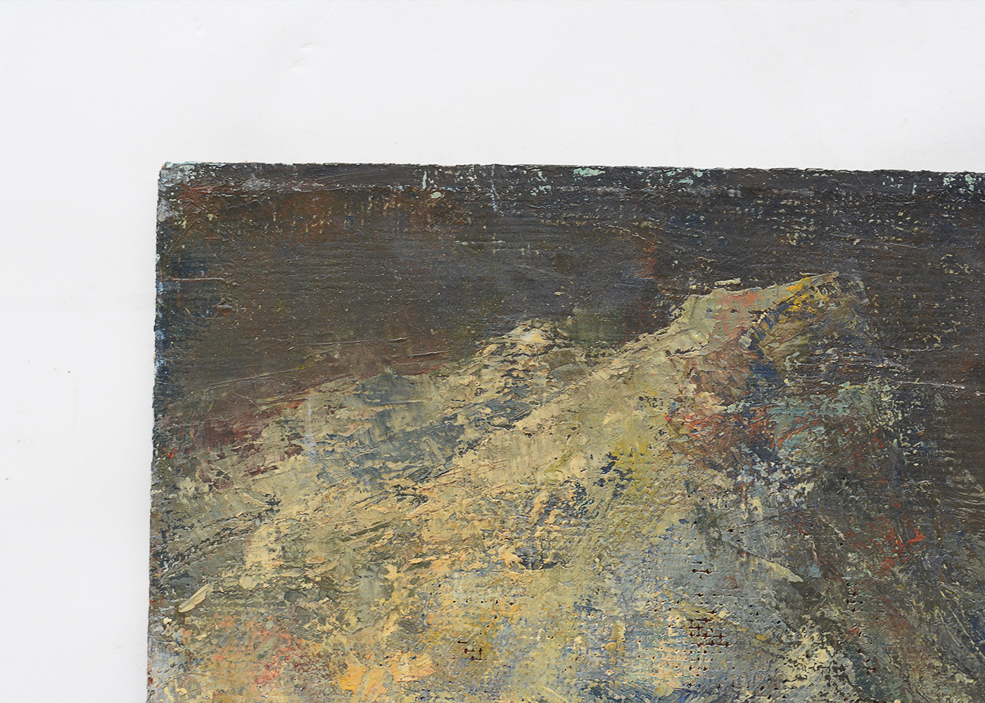 Emilie Atlee Oil Painting on Board "Grand Tetons"