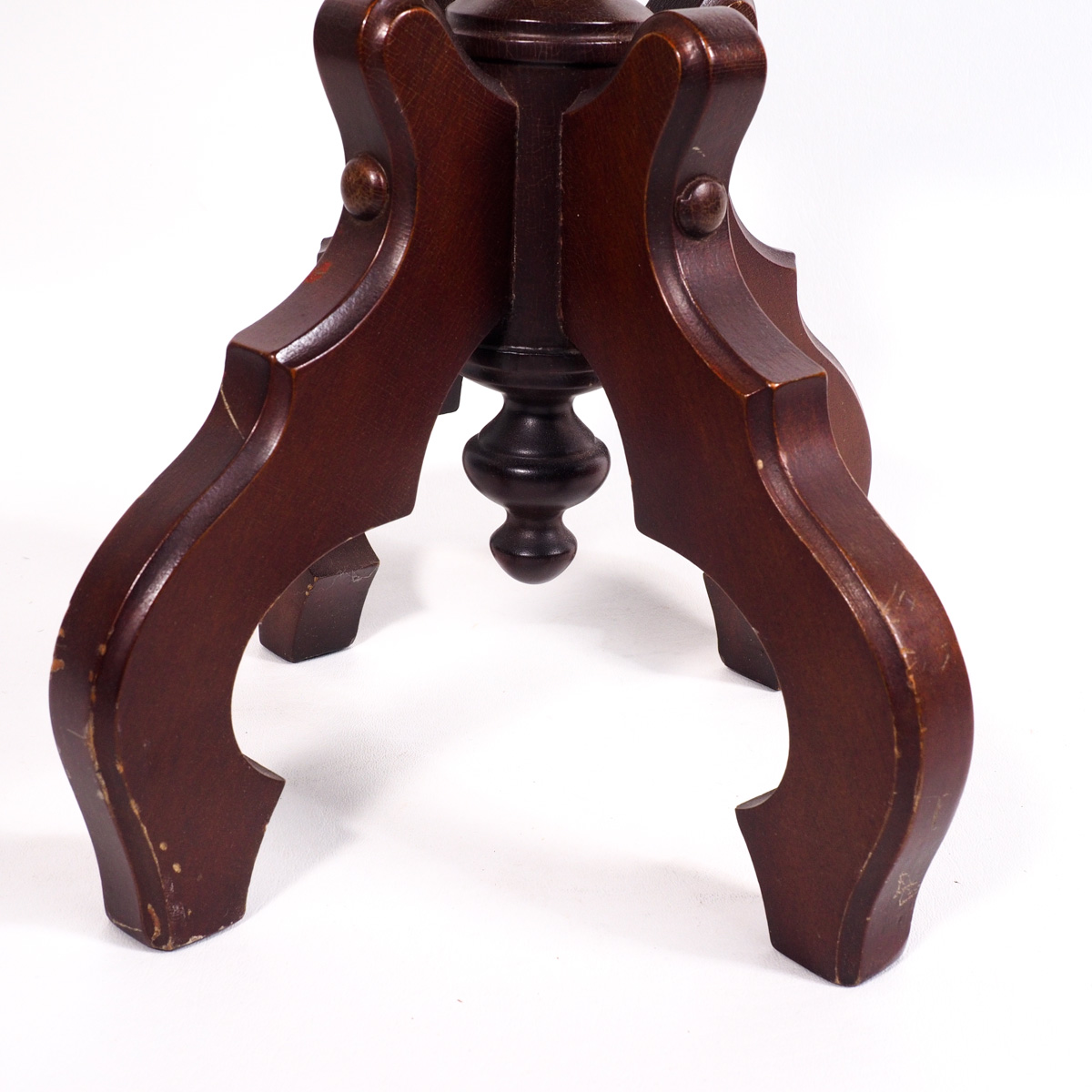 Victorian Marble Top Accent Table