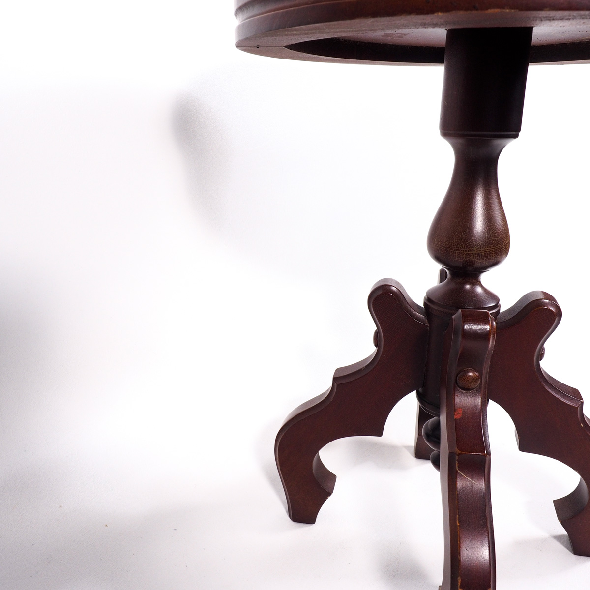 Victorian Marble Top Accent Table
