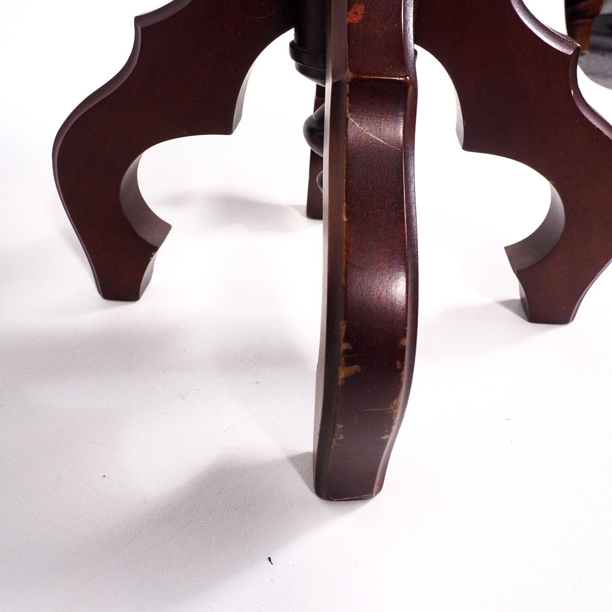 Victorian Marble Top Accent Table