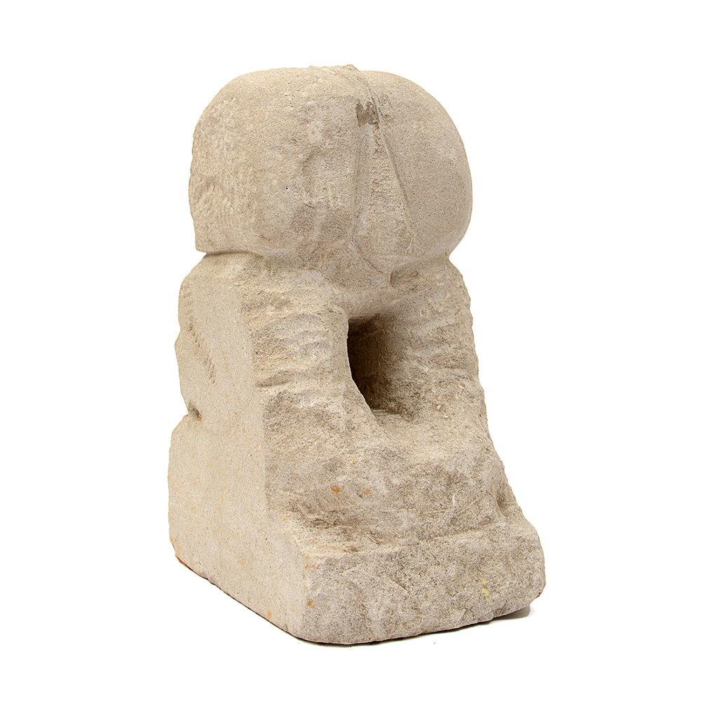 Abstract Limestone Sculpture