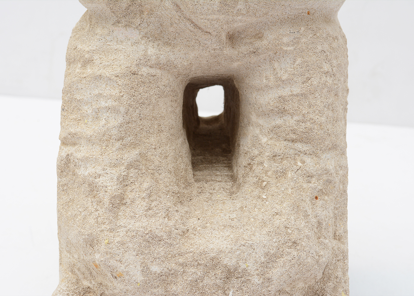 Abstract Limestone Sculpture