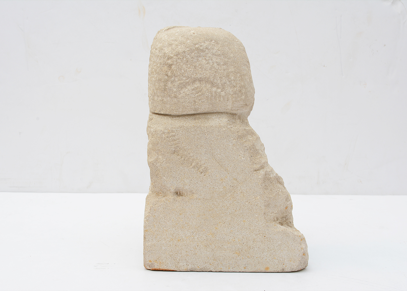 Abstract Limestone Sculpture