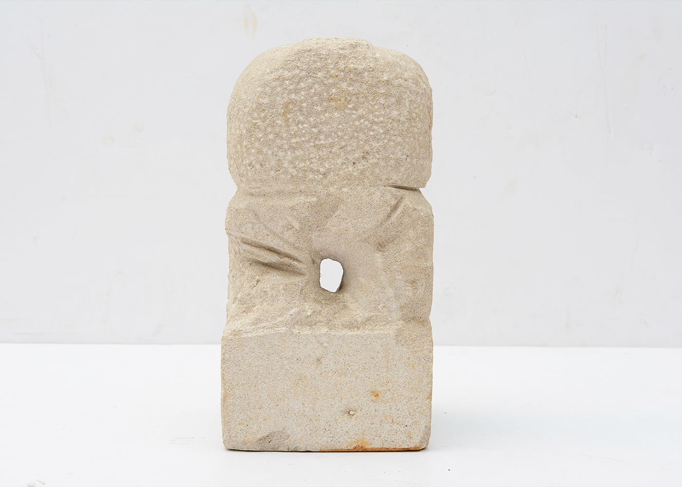 Abstract Limestone Sculpture