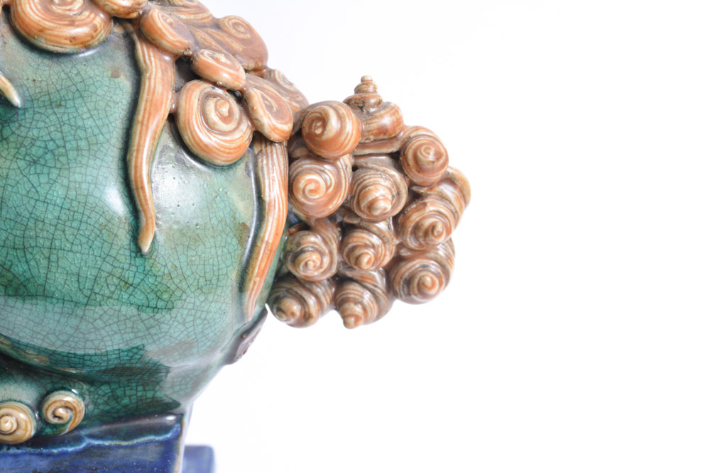 Ceramic Chinese Guardian Lions