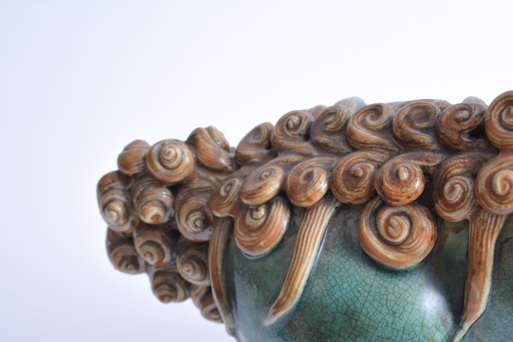 Ceramic Chinese Guardian Lions