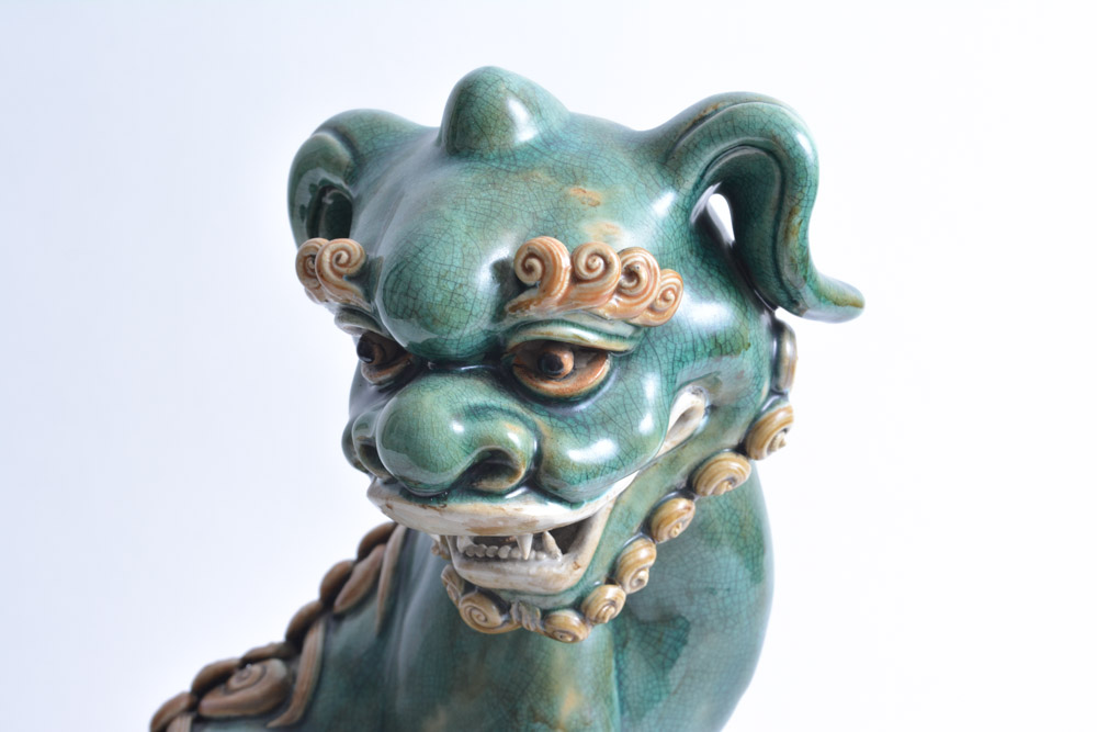 Ceramic Chinese Guardian Lions