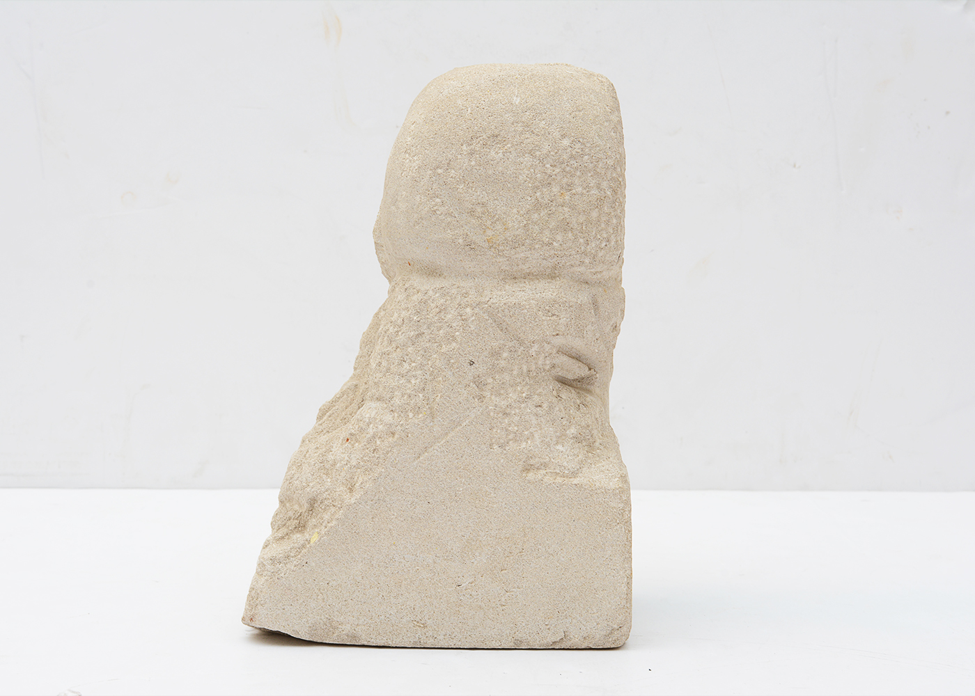 Abstract Limestone Sculpture