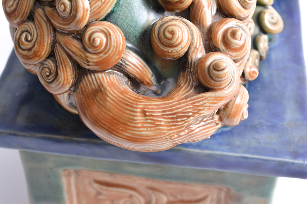 Ceramic Chinese Guardian Lions