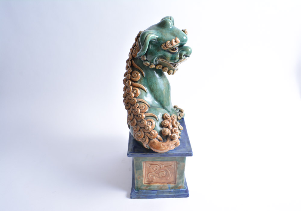 Ceramic Chinese Guardian Lions
